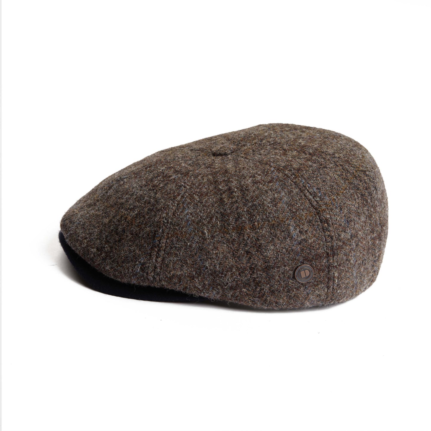 Aaron Harris Tweed wool cap with earflaps - Frost