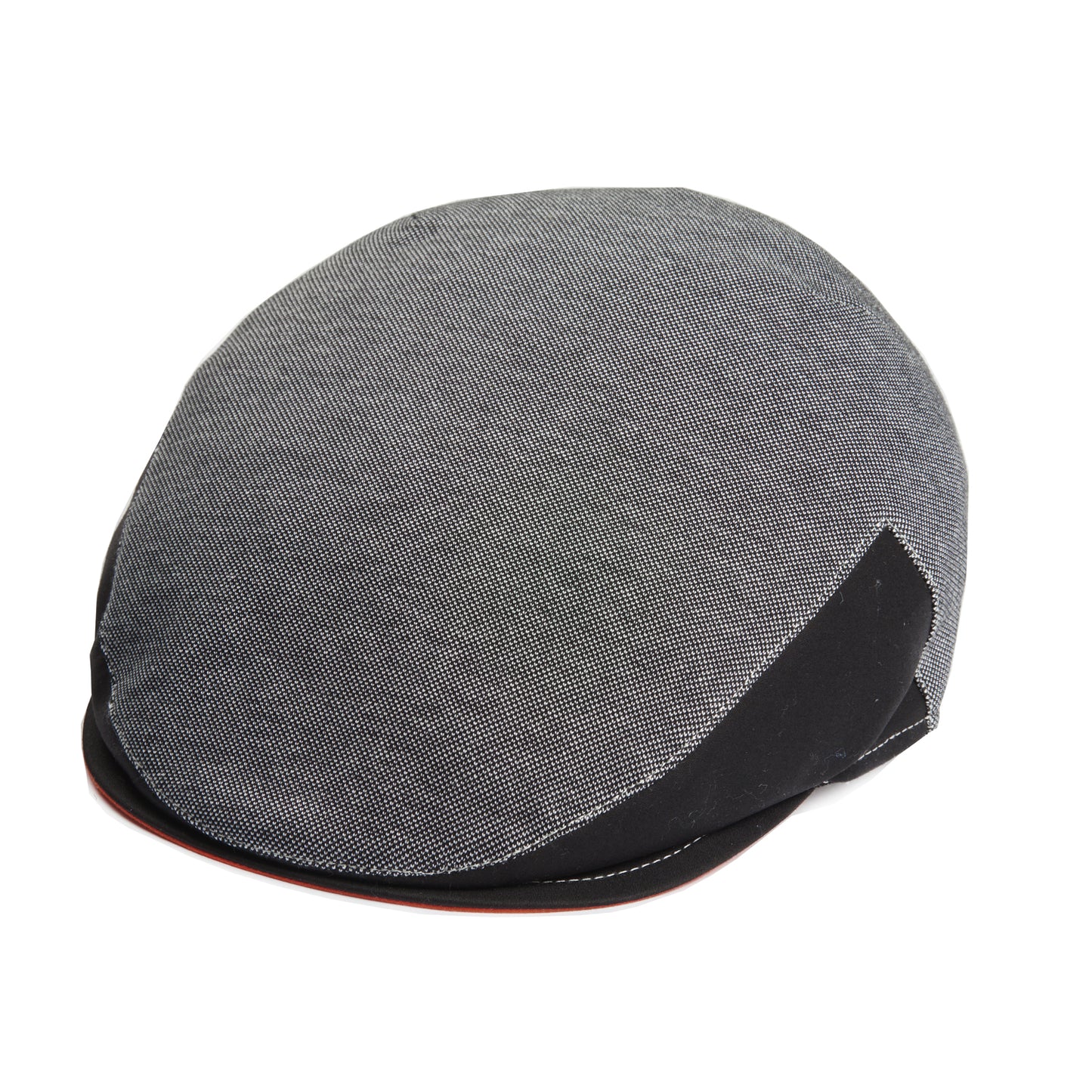 Dasmarca Brody Cotton Summer Flat Cap With Bright Coloured Under Peak