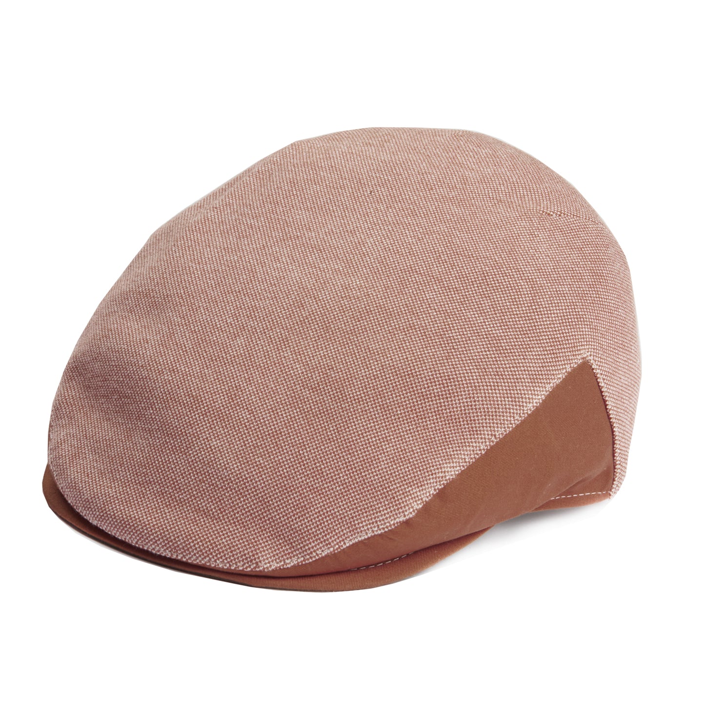 Dasmarca Brody Cotton Summer Flat Cap With Bright Coloured Under Peak