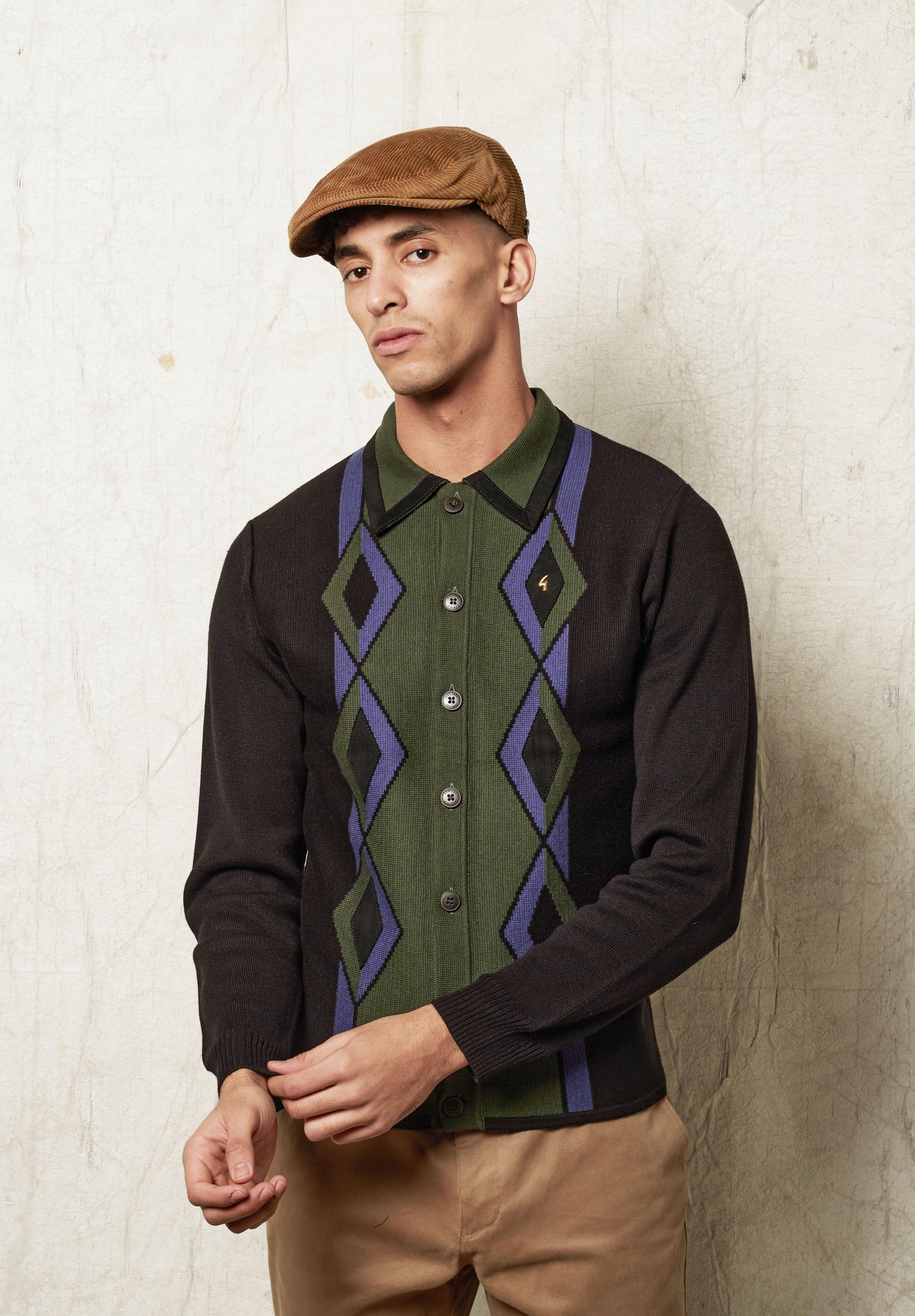 Dylan - Camel (Italian Cord Cap)