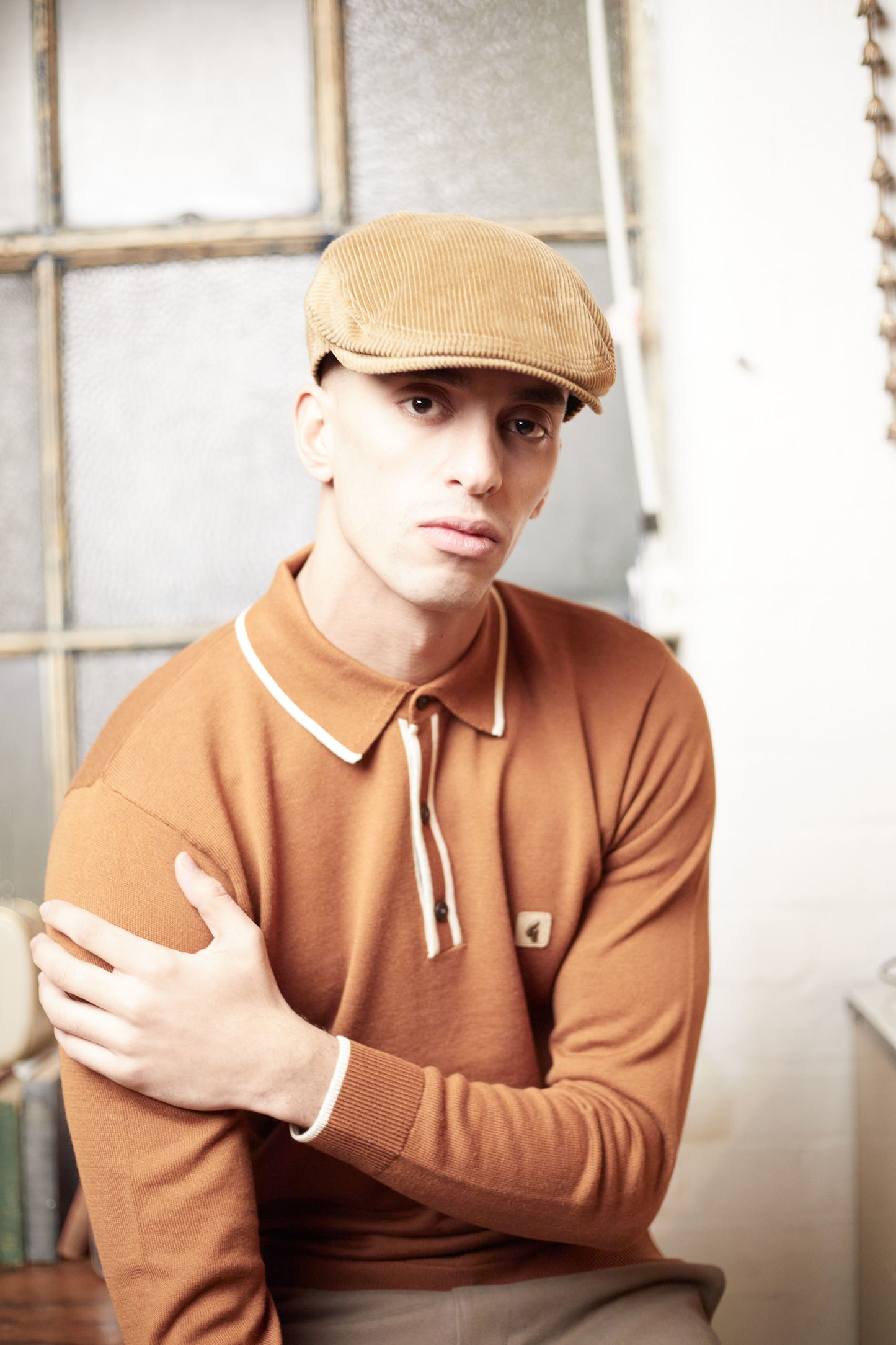 Dylan - Camel (Italian Cord Cap)