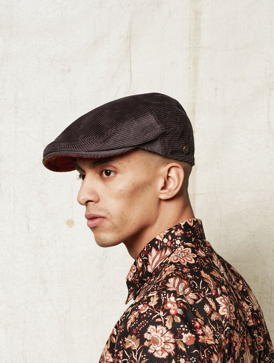 Dylan - Grey (Italian Cord Cap)
