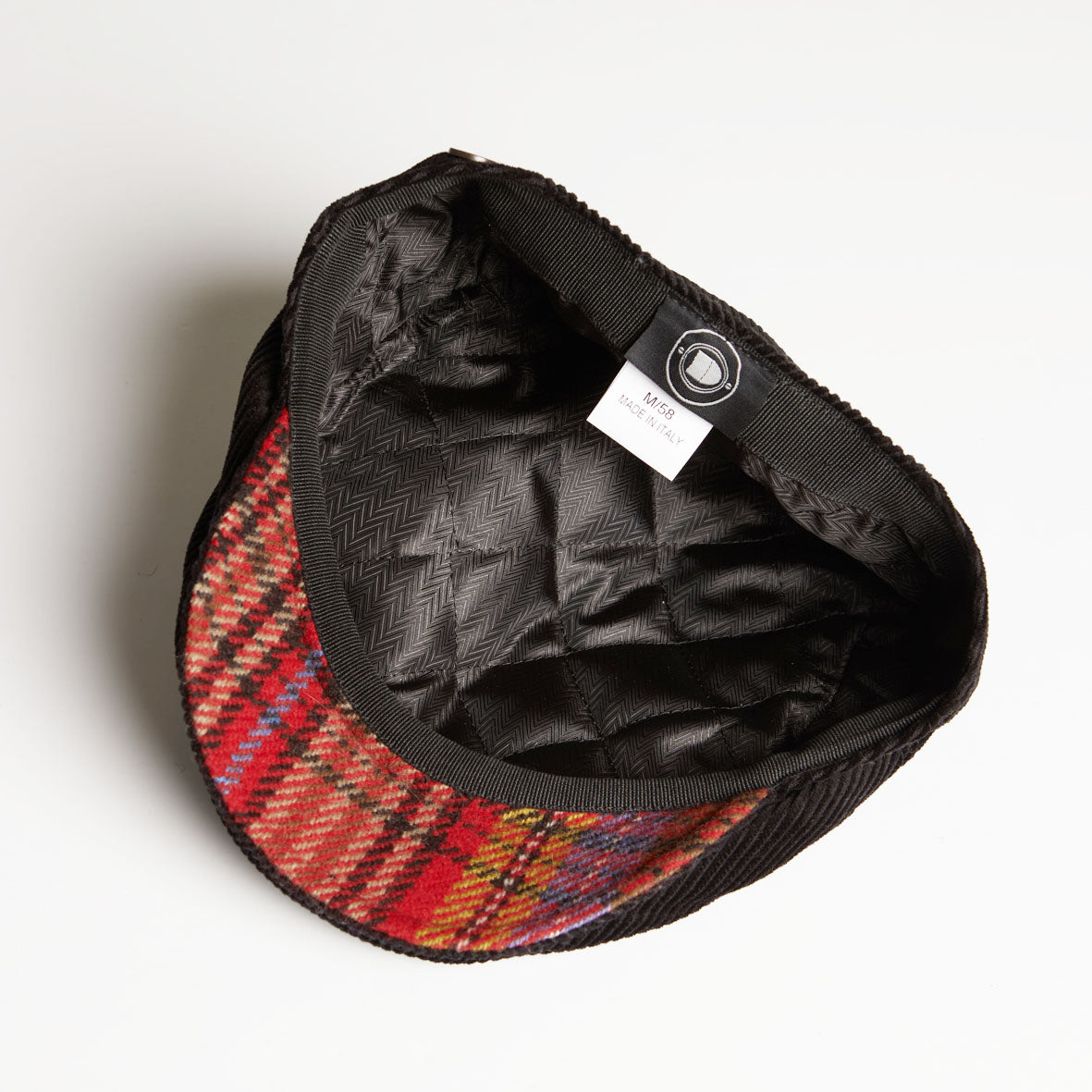 Dylan - Black (Italian Cord Cap)