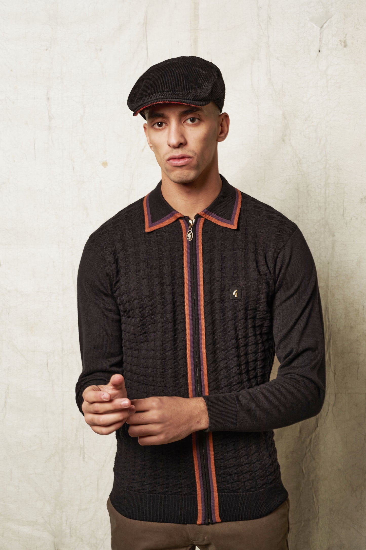 Dylan - Black (Italian Cord Cap)
