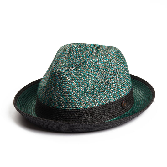 Dasmarca Enzo Multi Coloured Summer Trilby Packable Hat For Men
