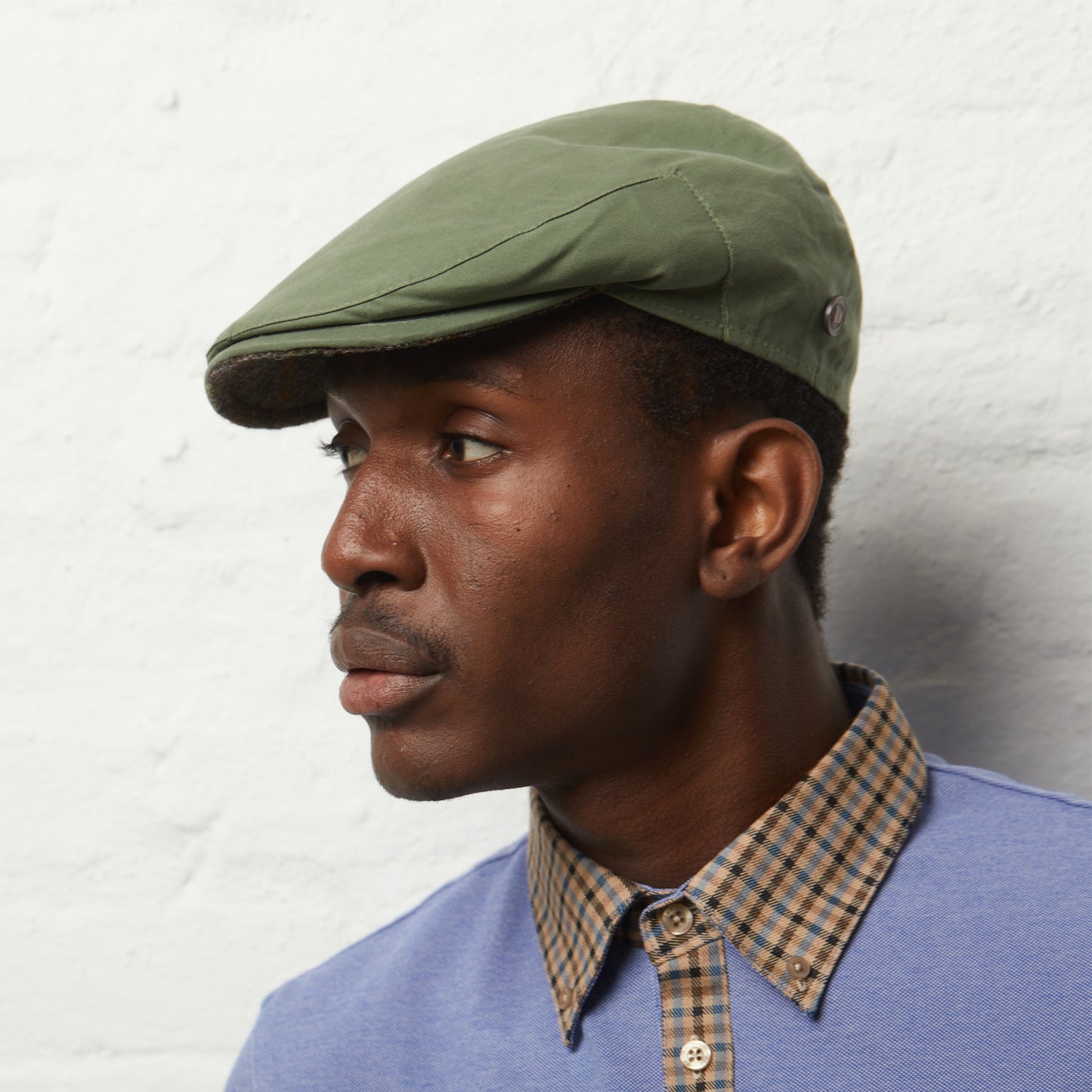 Finley - Moss (Italian Waterproof Cap)