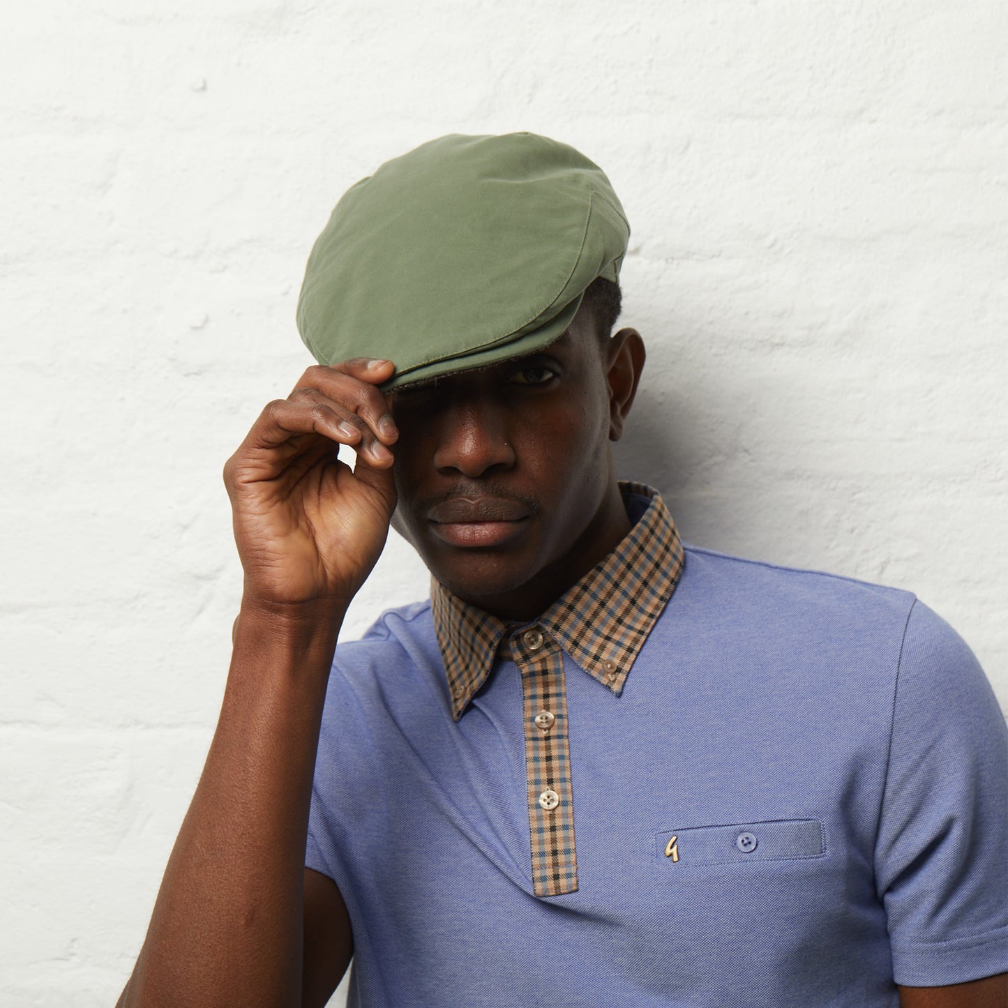 Finley - Moss (Italian Waterproof Cap)