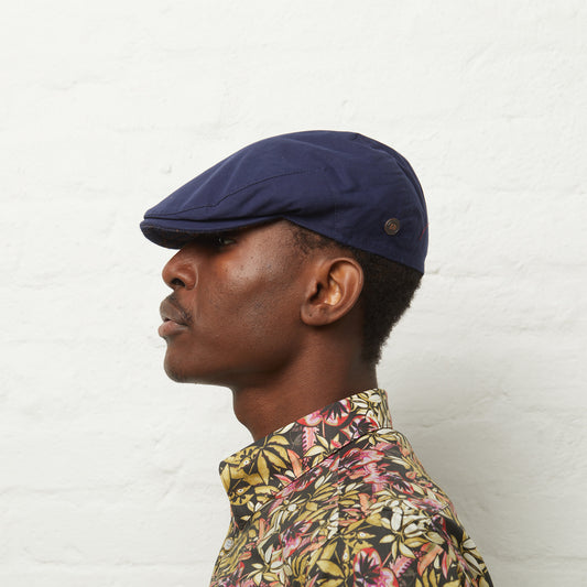 Finley - Navy  (Italian Waterproof Cap)