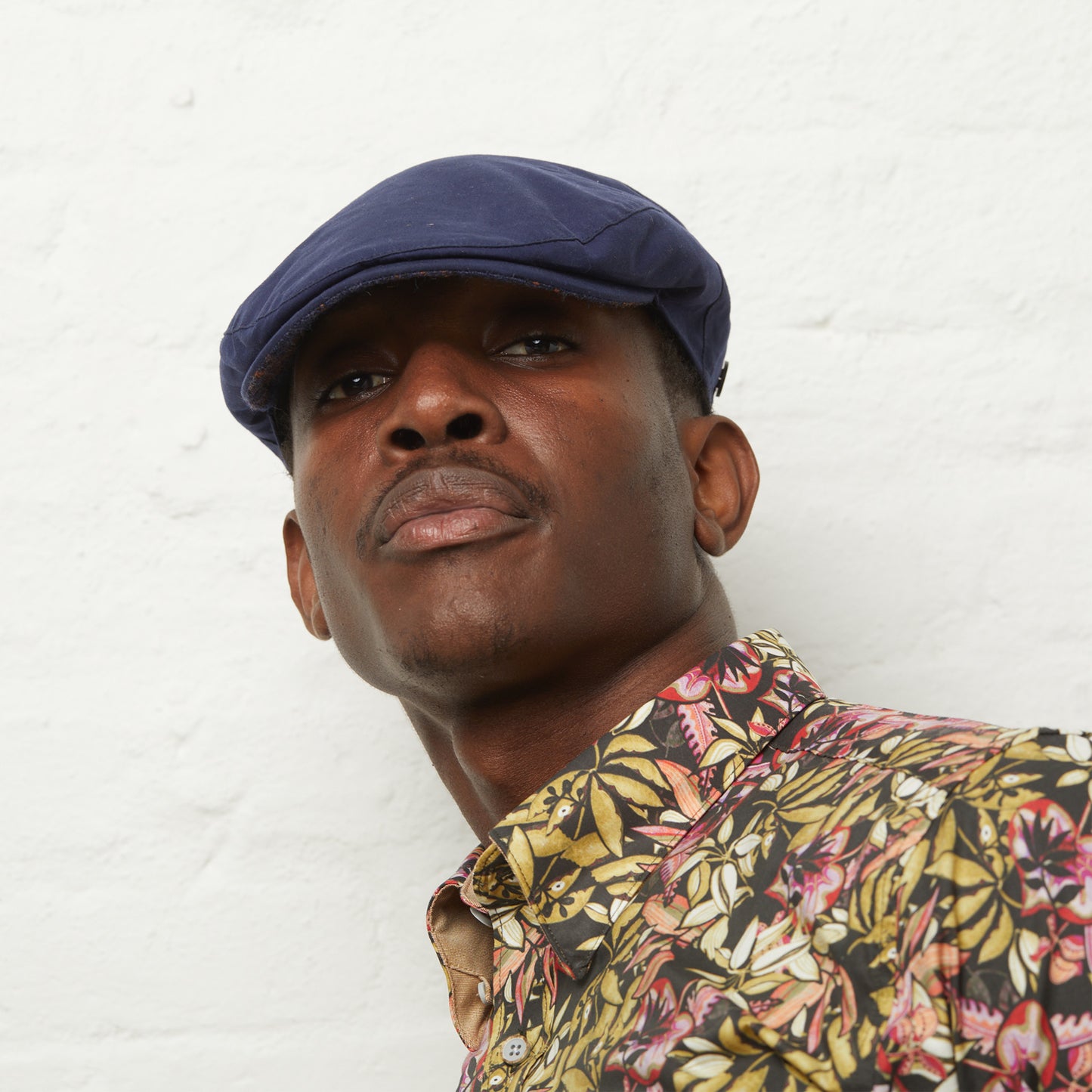 Finley - Navy  (Italian Waterproof Cap)