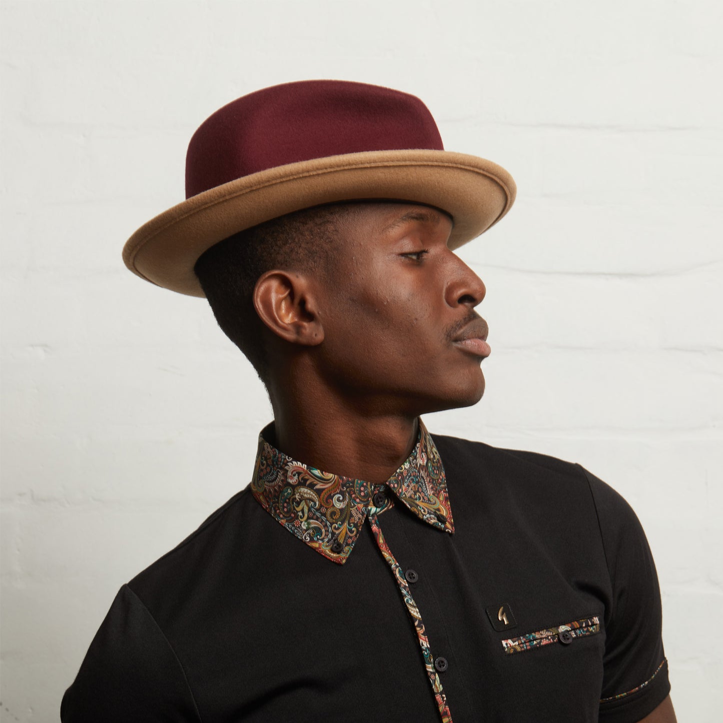 GANGSTAR - Burgundy / Camel