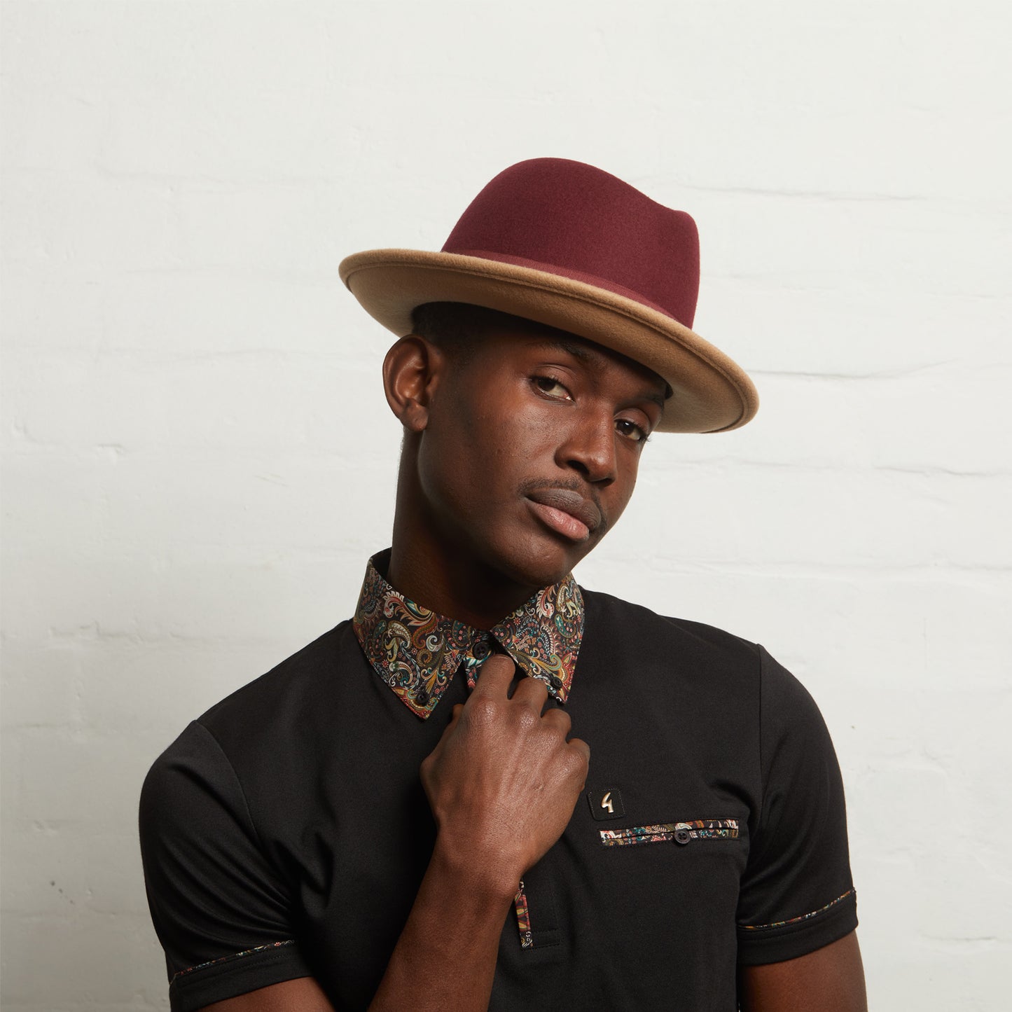 GANGSTAR - Burgundy / Camel