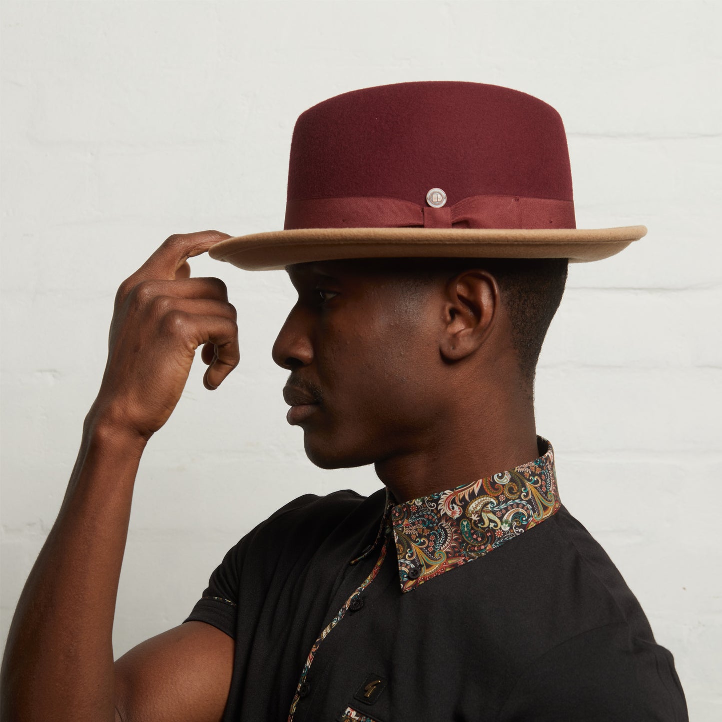GANGSTAR - Burgundy / Camel