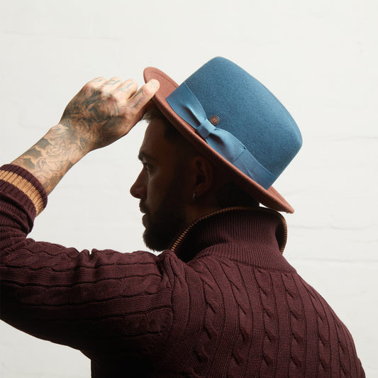 GANGSTAR - Teal / Brown