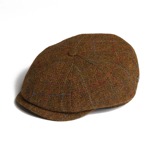 HARRISON - Savanna - Harris Tweed Newsboy Cap