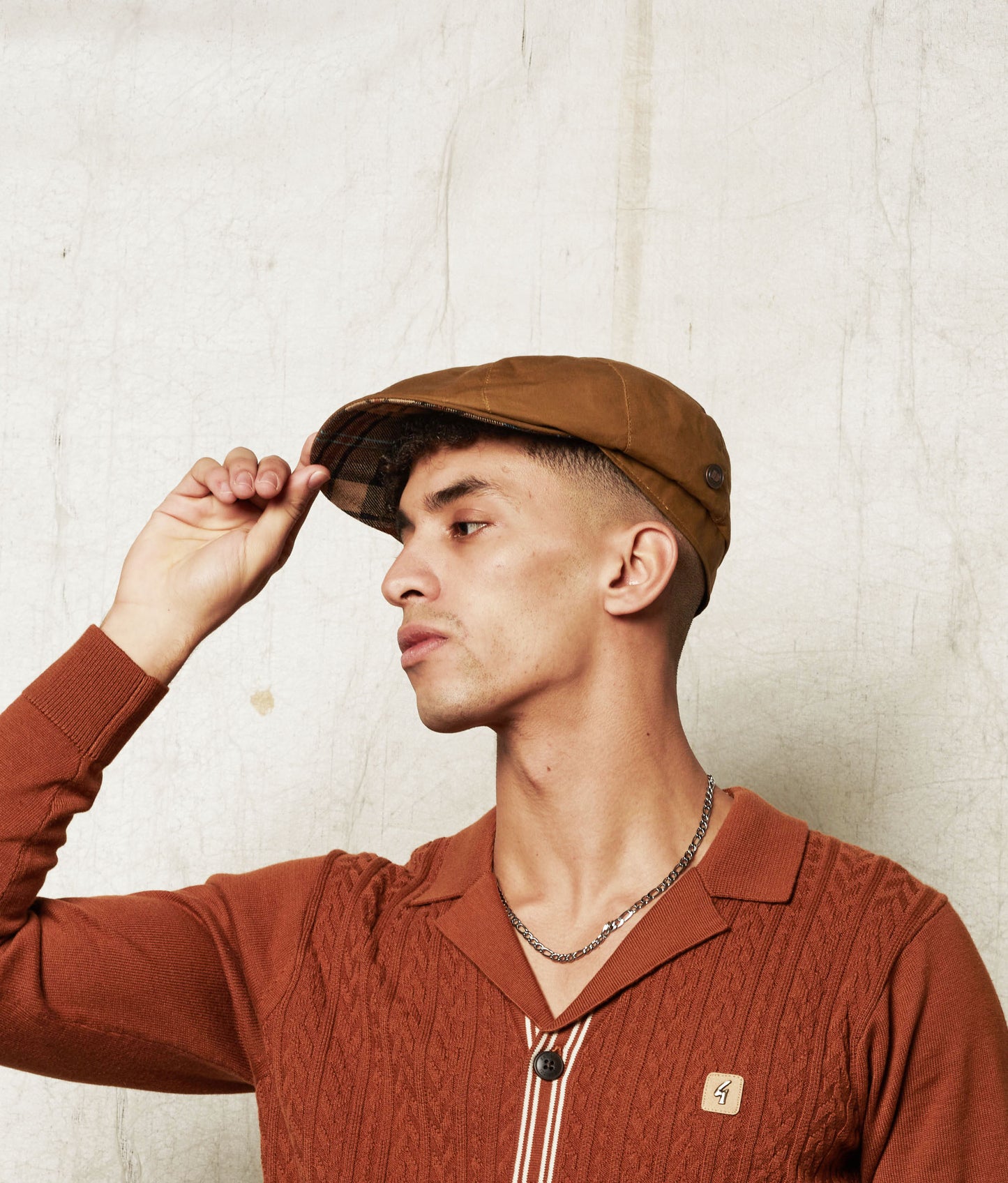 Josh - Camel (Italian Waterproof Cap)