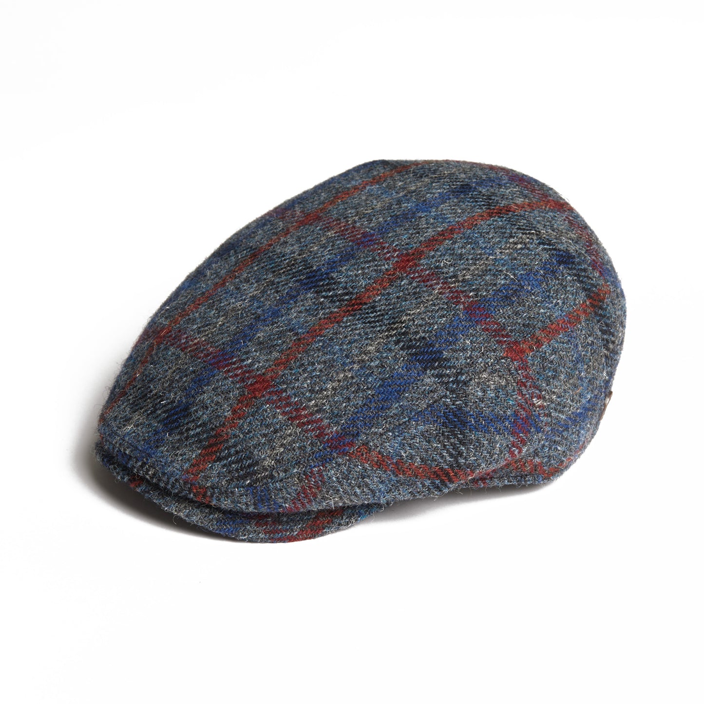 JUSTIN - Marine - Harris Tweed Flat Cap