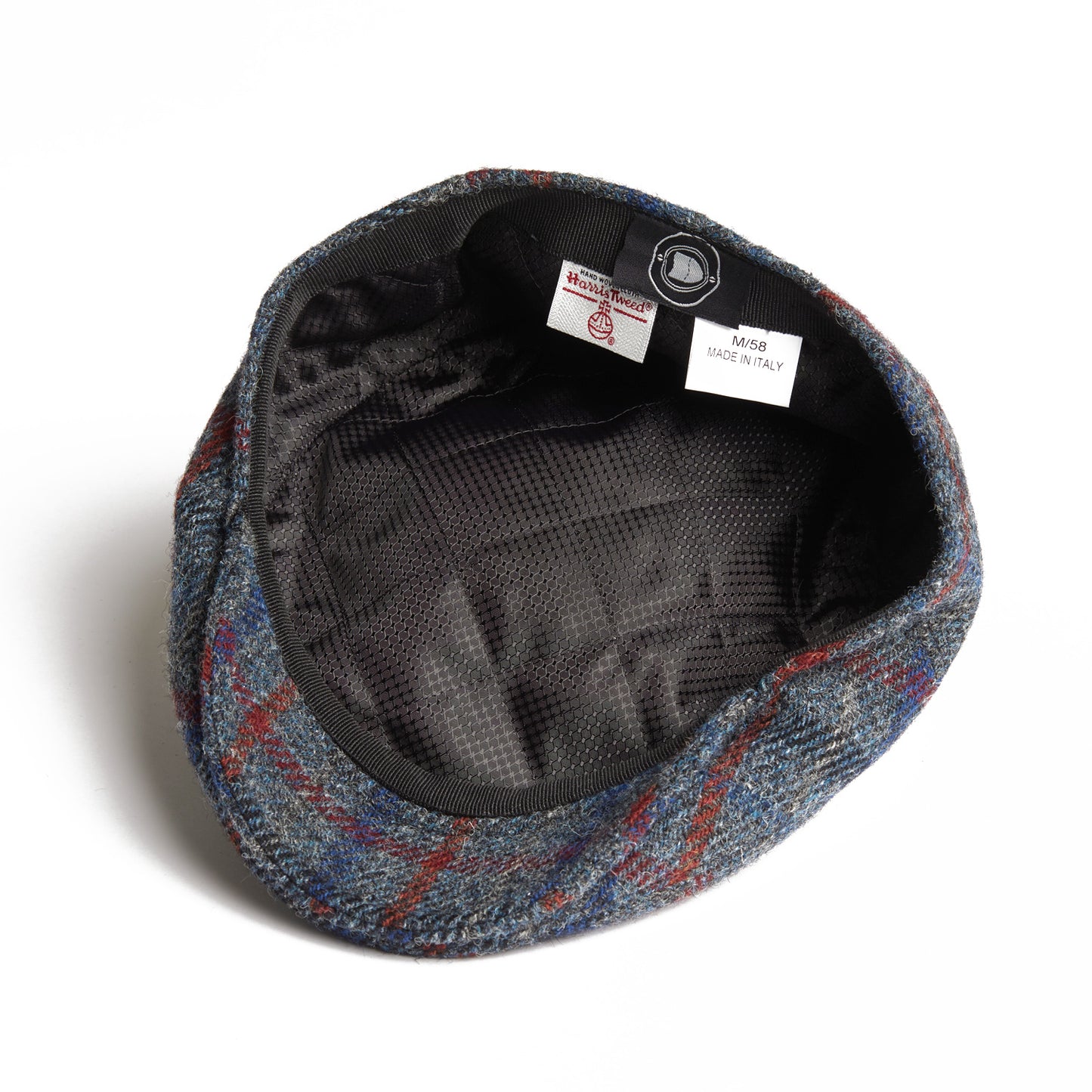 JUSTIN - Marine - Harris Tweed Flat Cap
