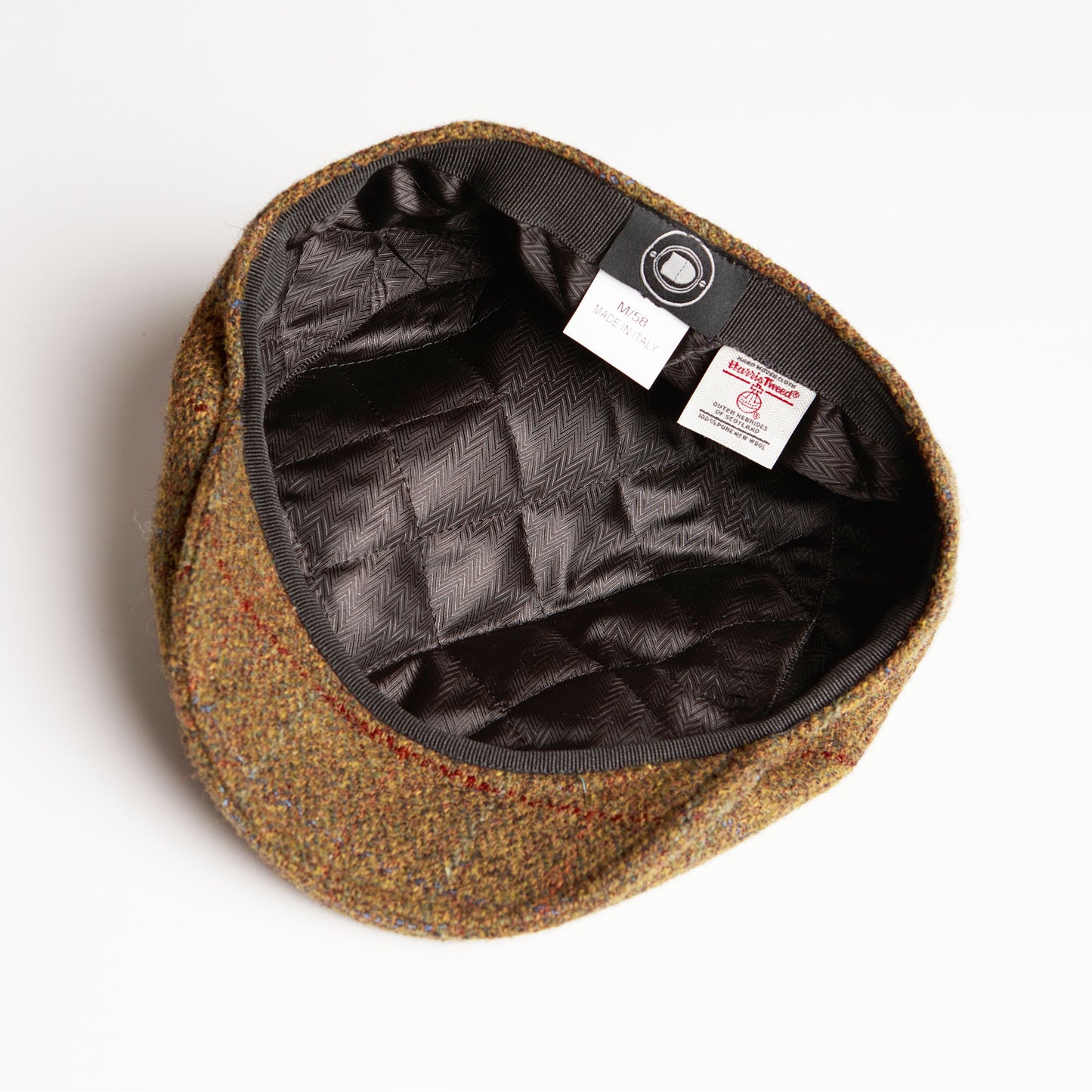 JUSTIN - Meadow - Harris Tweed Flat Cap