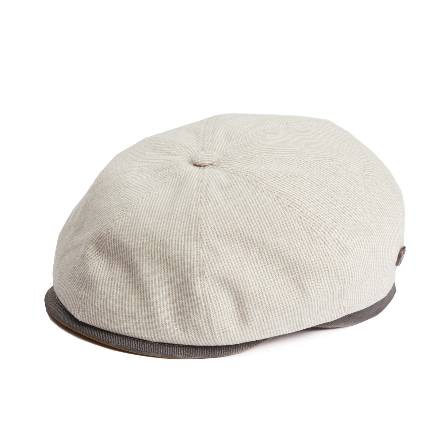 Dasmarca Raggie Mini Stripe Cotton / Linen Summer Bakerboy Newsboy Cap