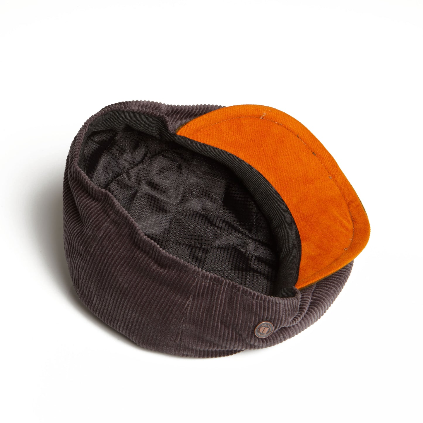 Arlo corduroy bakerboy cap - Grey