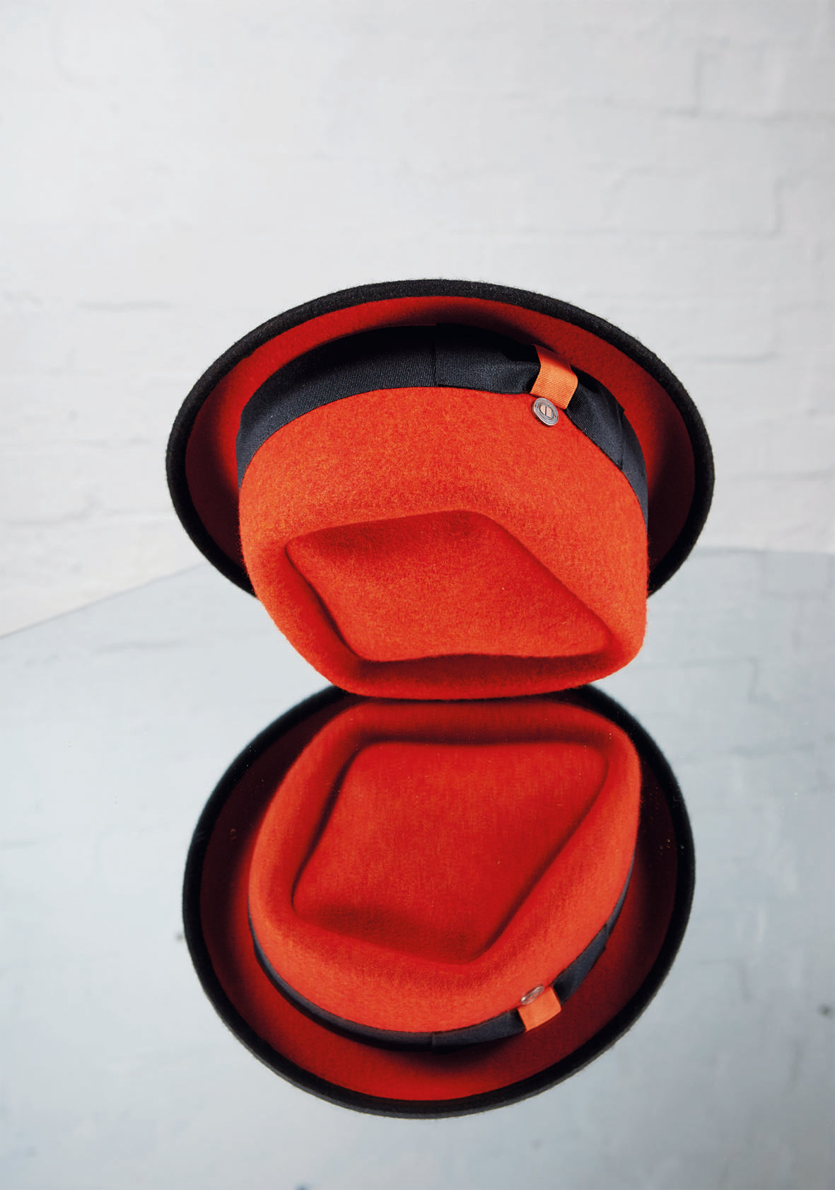Jackson lava wool felt porkpie hat