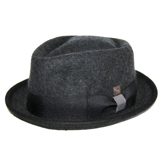 Jackson Slate wool felt porkpie hat