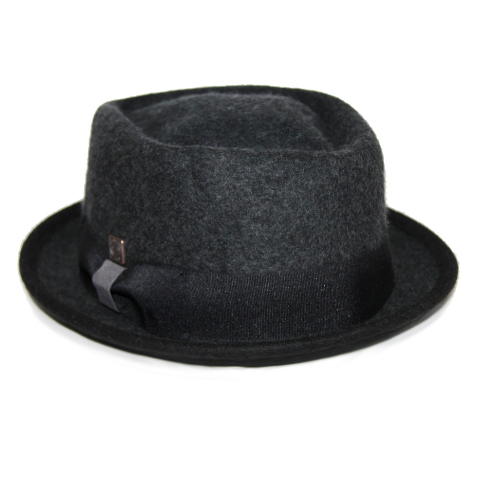 Jackson Slate wool felt porkpie hat
