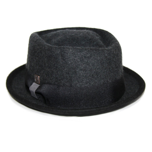 Jackson Slate wool felt porkpie hat