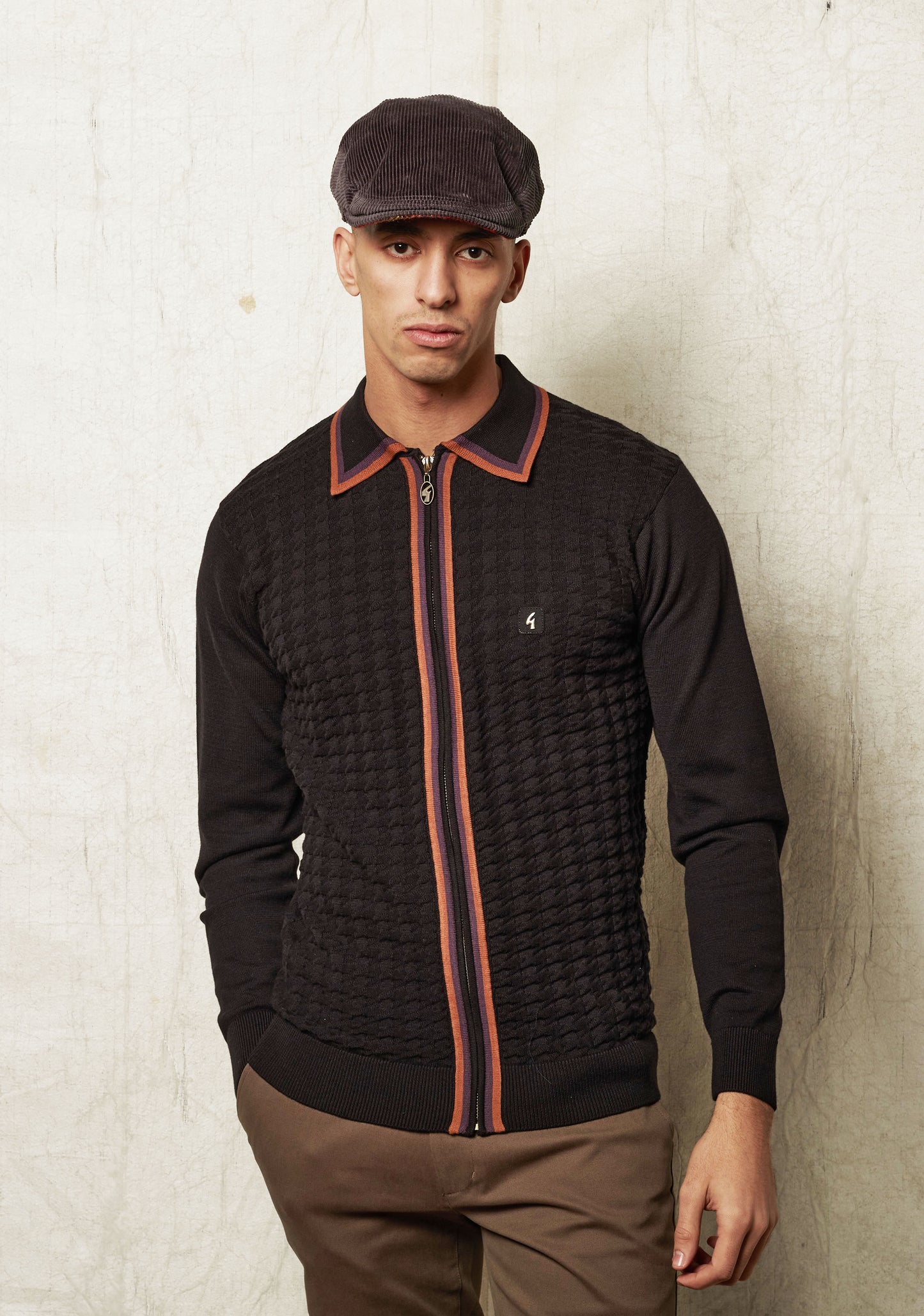 Dylan - Grey (Italian Cord Cap)