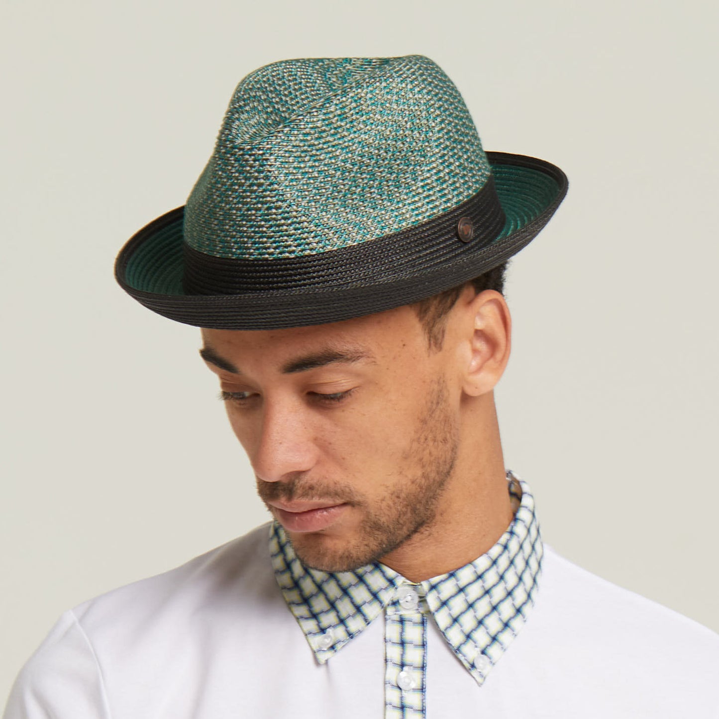 Dasmarca Enzo Multi Coloured Summer Trilby Packable Hat For Men