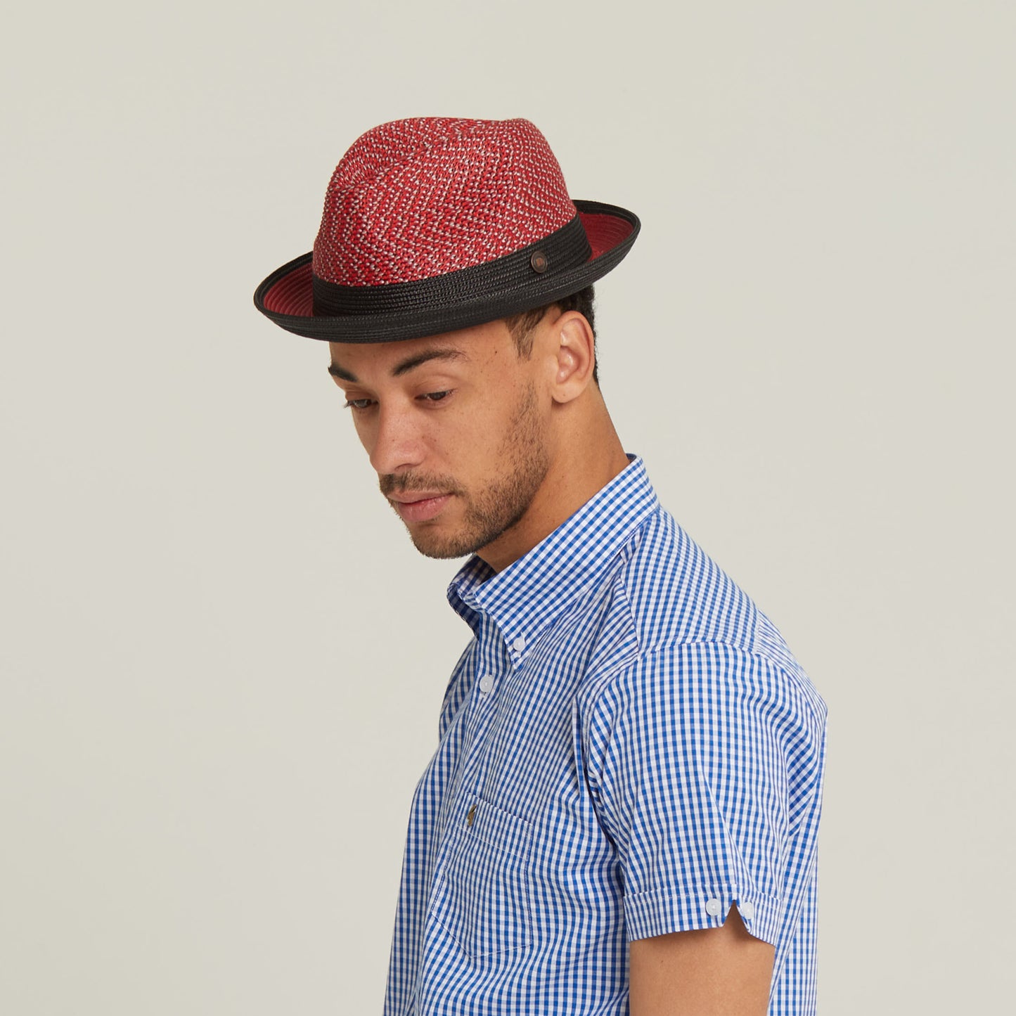 Dasmarca Enzo Multi Coloured Summer Trilby Packable Hat For Men