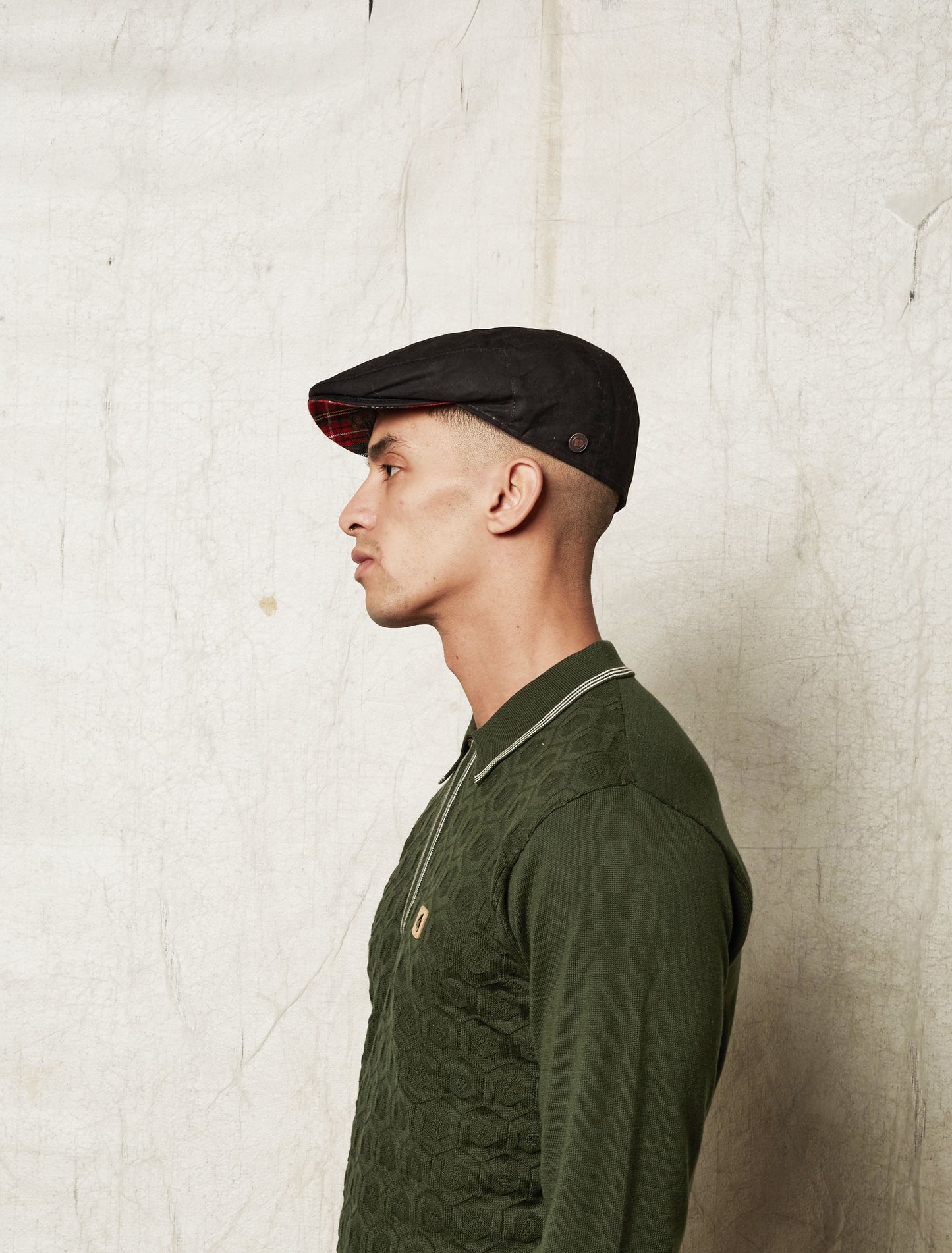 Finley - Black (Italian Waterproof Cap)