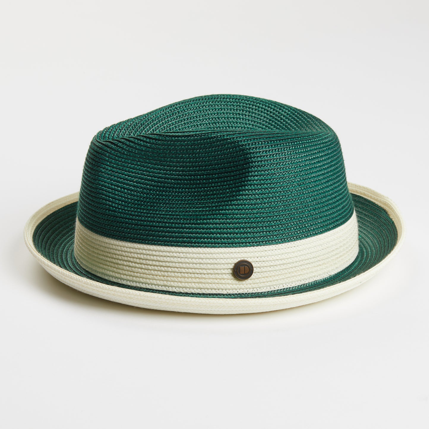 Dasmarca Florence Emerald Green Summer Two Tone Crushable Hat