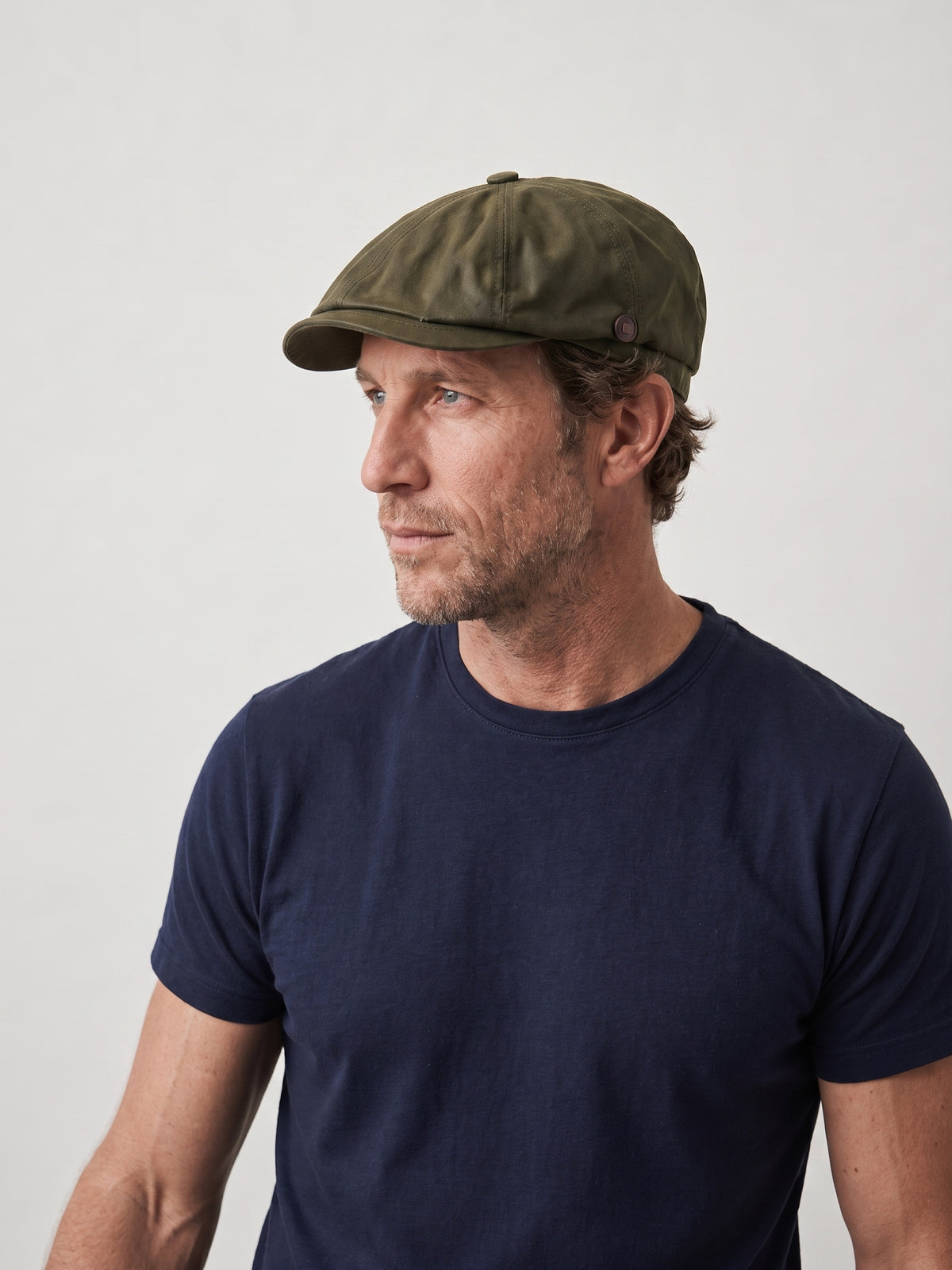 Josh - Olive (Italian Waterproof Cap)
