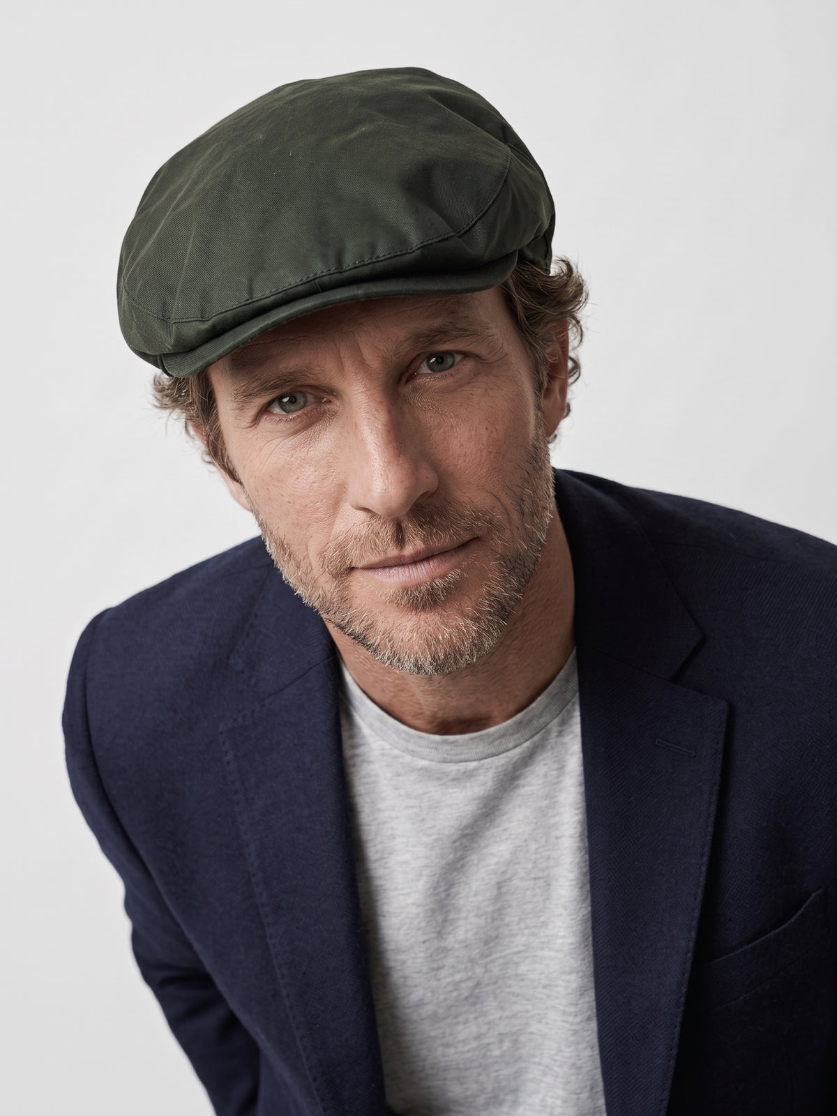 Finley - Olive (Italian Waterproof Cap)