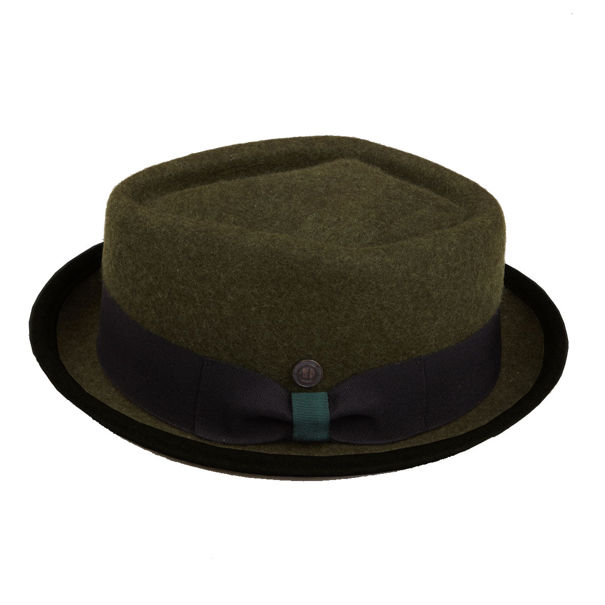 Jackson Fern wool felt porkpie hat
