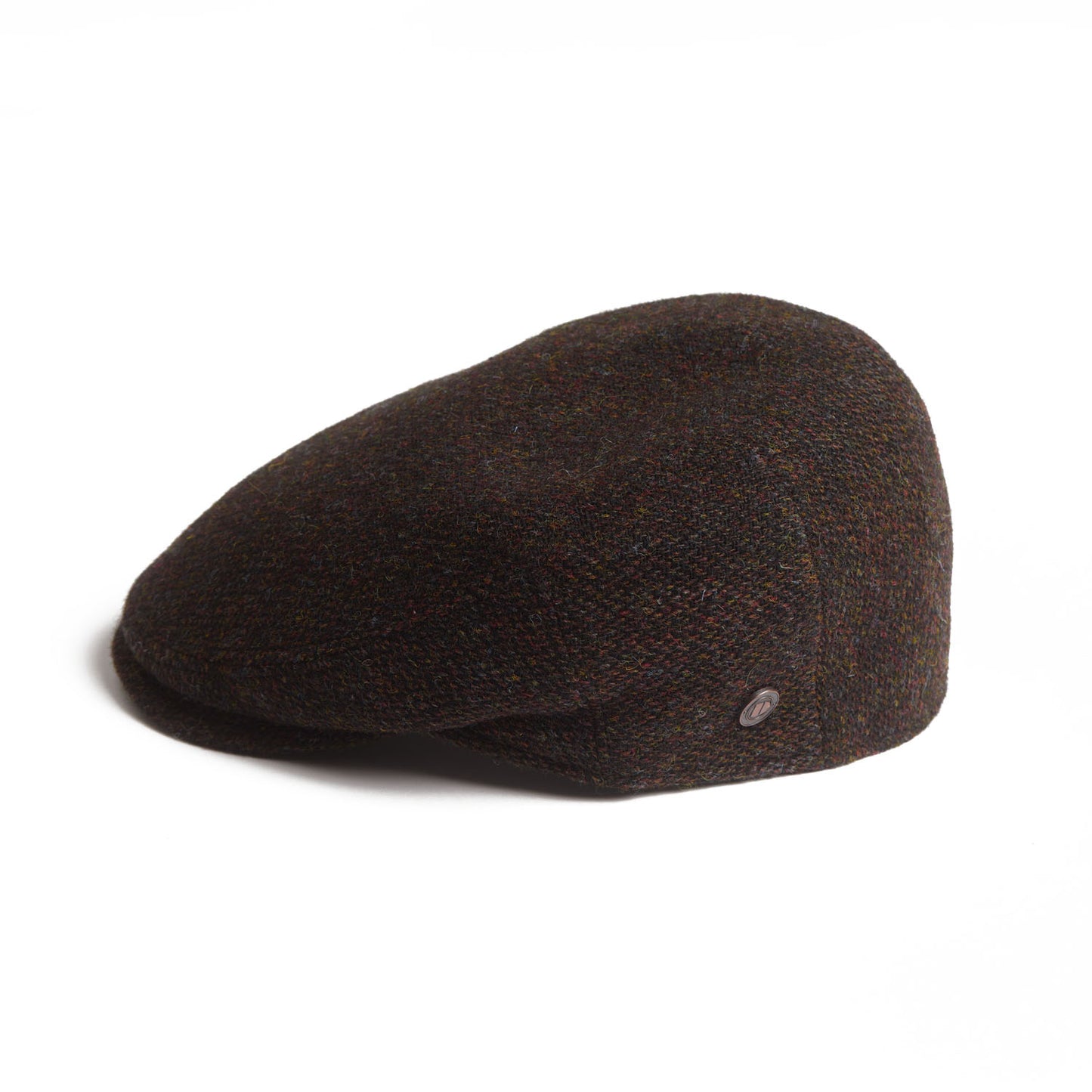 JUSTIN - Chestnut - Harris Tweed Flat Cap