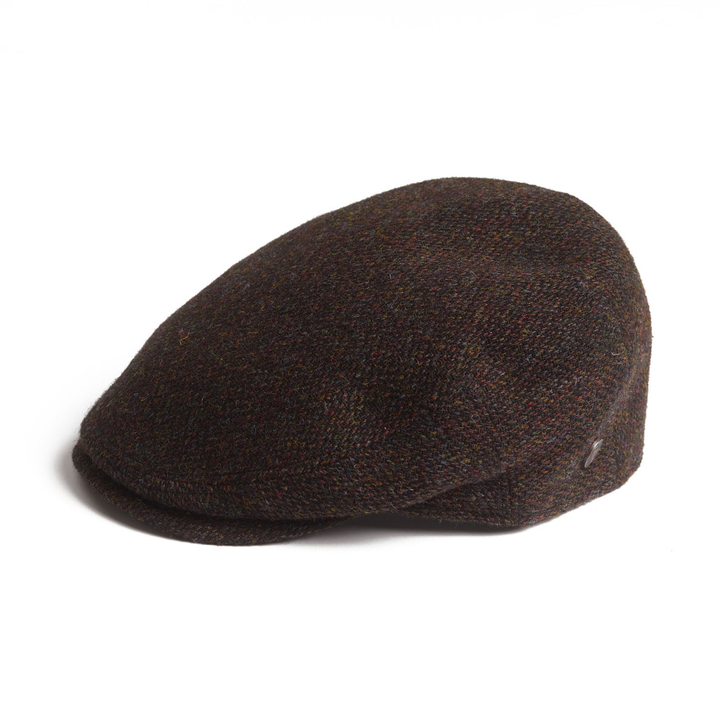 JUSTIN - Chestnut - Harris Tweed Flat Cap