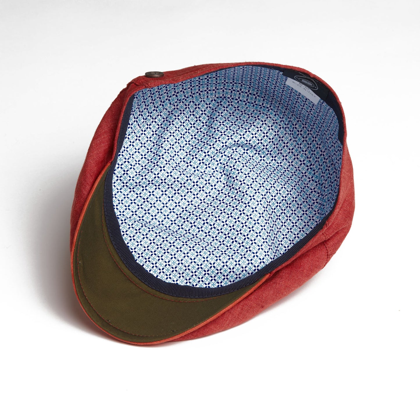 Dasmarca Logan Rosewood Linen Fitted Summer Cap