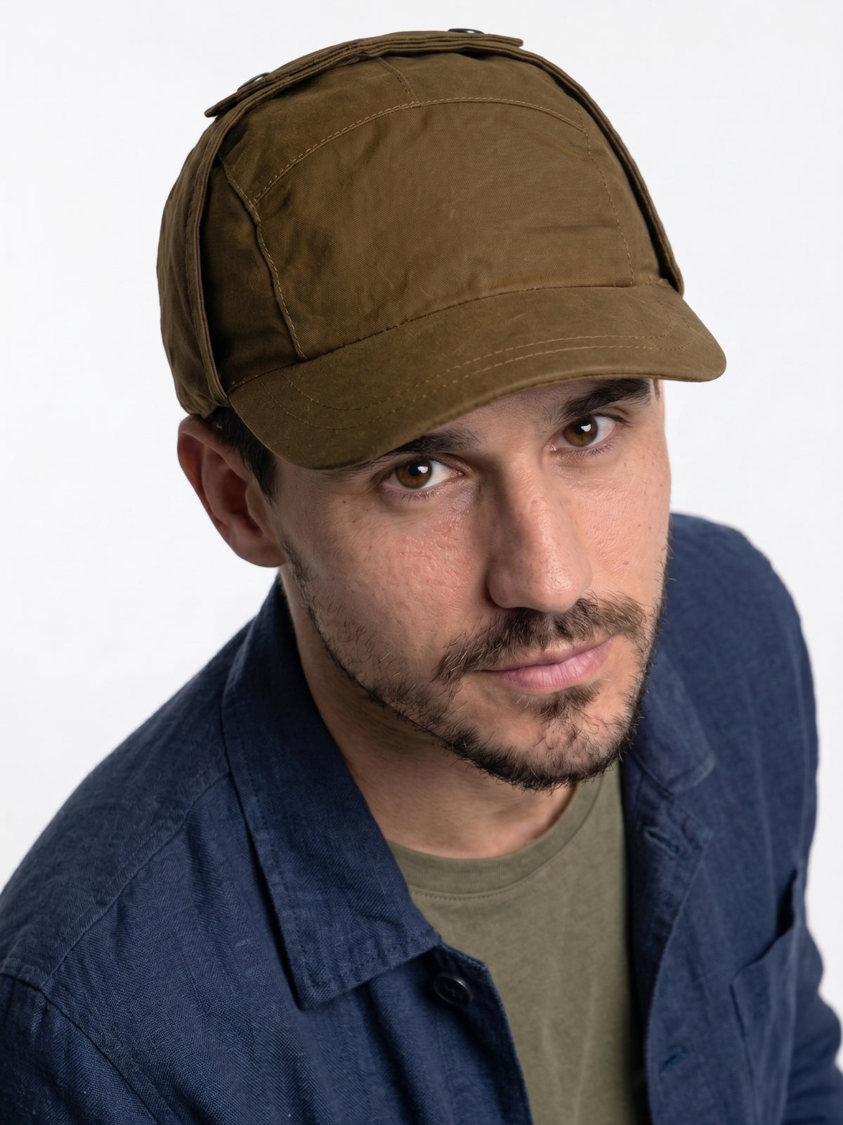 Lucas - Tan (Italian Waterproof Army Cap)