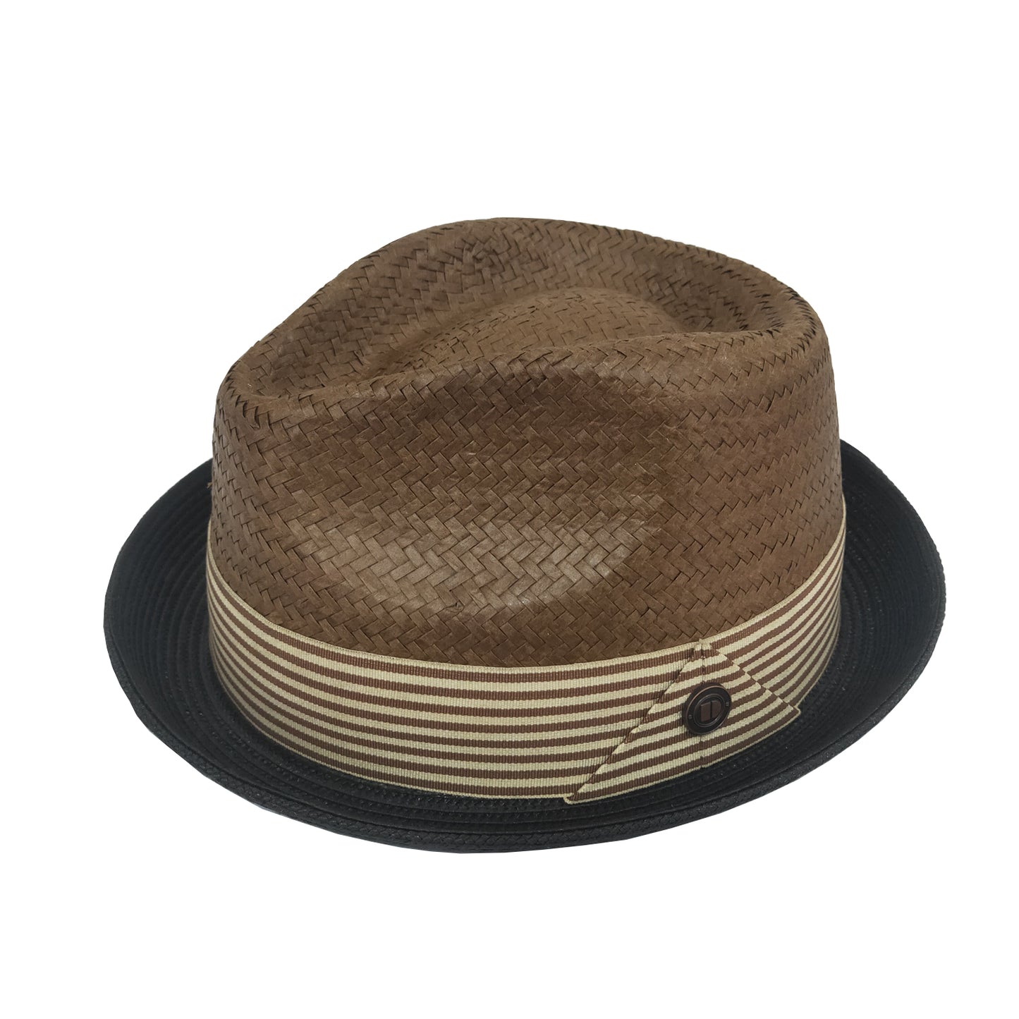 Dasmarca Otis Summer Hat For Men Honey Yellow Straw Trilby Lightweight Hat