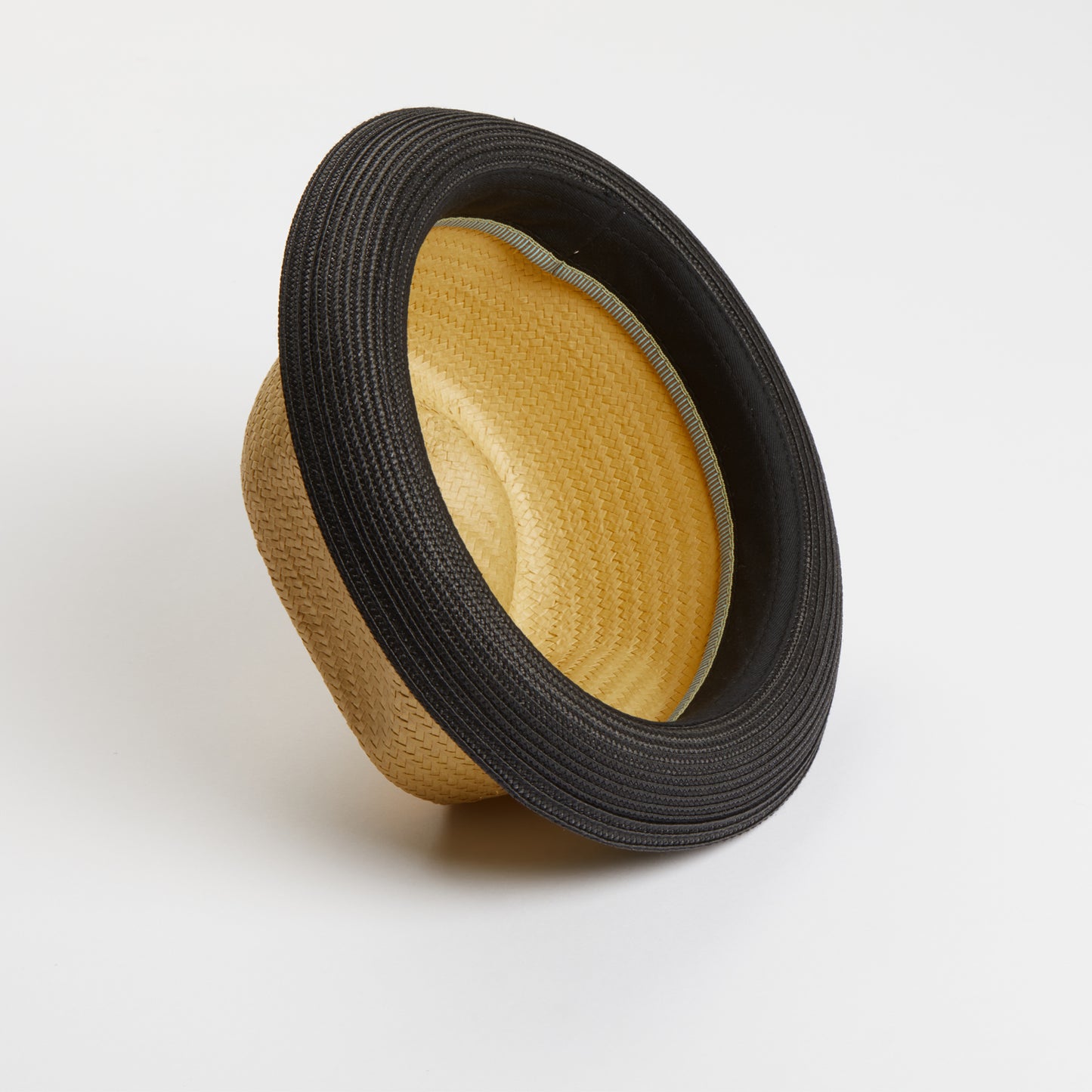 Dasmarca Otis Summer Hat For Men Honey Yellow Straw Trilby Lightweight Hat