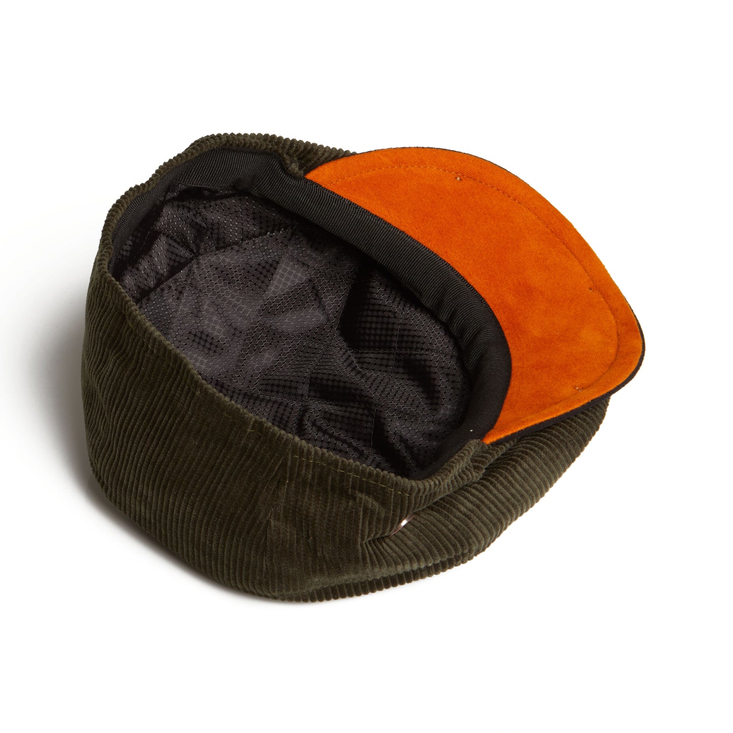 Arlo corduroy bakerboy cap - Olive